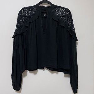 ❗️CLOSING Jan 1st! ❗️Free People A Little Bit of Love Blouse